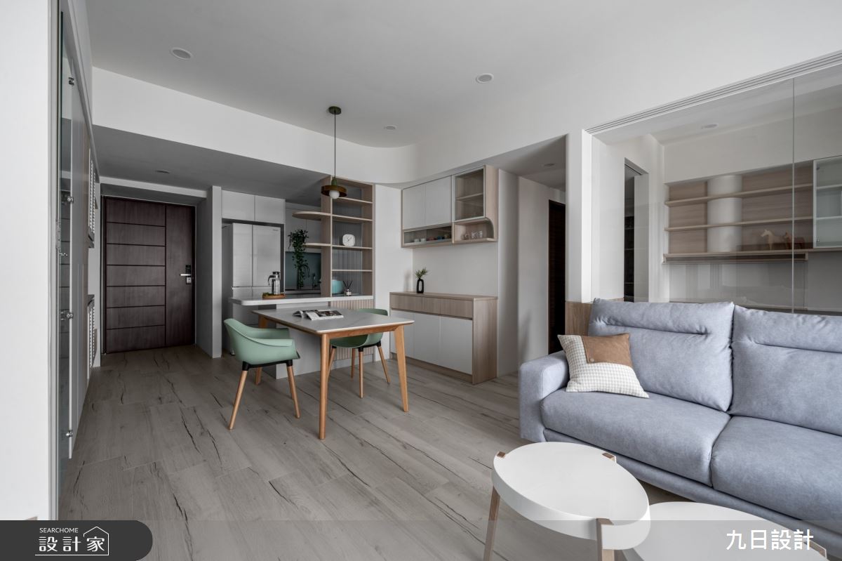 30坪新成屋(5年以下)＿北歐無印風玄關客廳餐廳案例圖片＿九日室內裝修設計＿九日_118之22