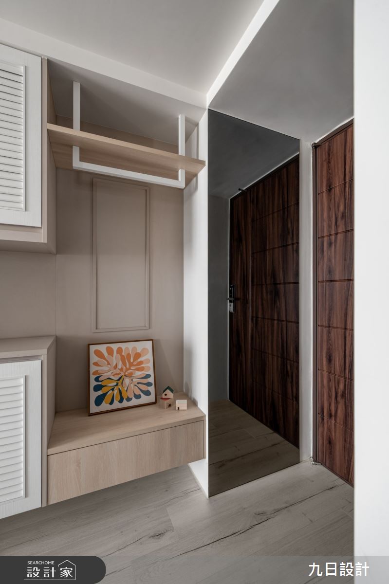 30坪新成屋(5年以下)＿北歐無印風玄關案例圖片＿九日室內裝修設計＿九日_118之3