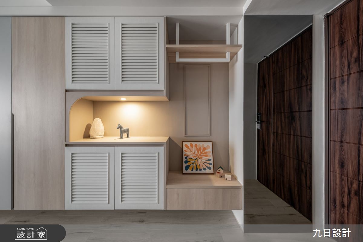 30坪新成屋(5年以下)＿北歐無印風玄關案例圖片＿九日室內裝修設計＿九日_118之2