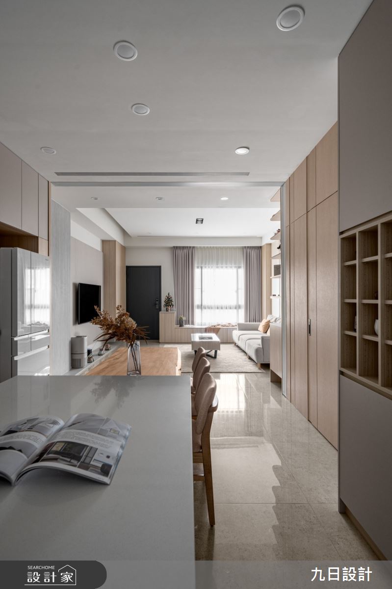 72坪新成屋(5年以下)＿北歐簡約風餐廳案例圖片＿九日室內裝修設計＿九日_119之4
