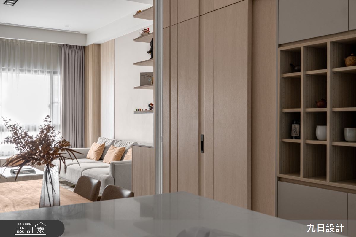 72坪新成屋(5年以下)＿北歐簡約風客廳案例圖片＿九日室內裝修設計＿九日_119之7