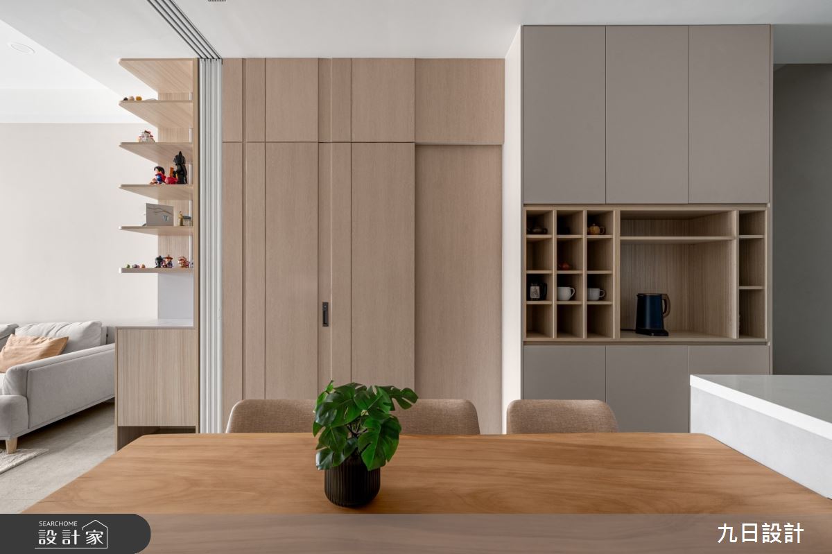 72坪新成屋(5年以下)＿北歐簡約風餐廳案例圖片＿九日室內裝修設計＿九日_119之10