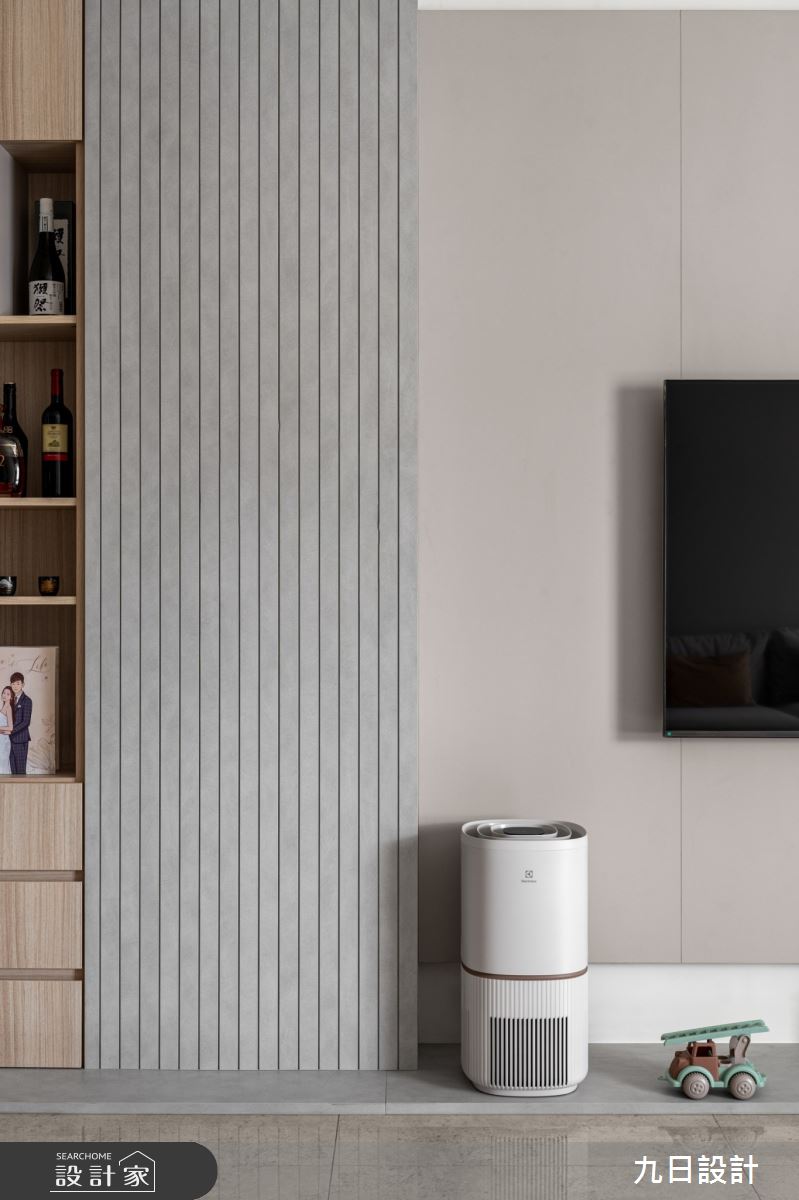 72坪新成屋(5年以下)＿北歐簡約風客廳案例圖片＿九日室內裝修設計＿九日_119之16