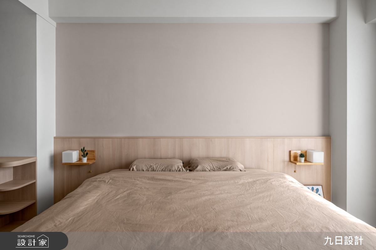 72坪新成屋(5年以下)＿北歐簡約風臥室案例圖片＿九日室內裝修設計＿九日_119之33