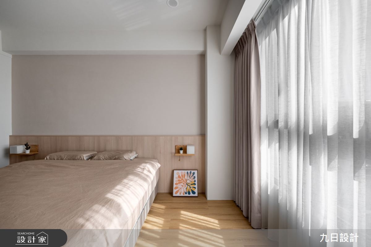 72坪新成屋(5年以下)＿北歐簡約風臥室案例圖片＿九日室內裝修設計＿九日_119之34