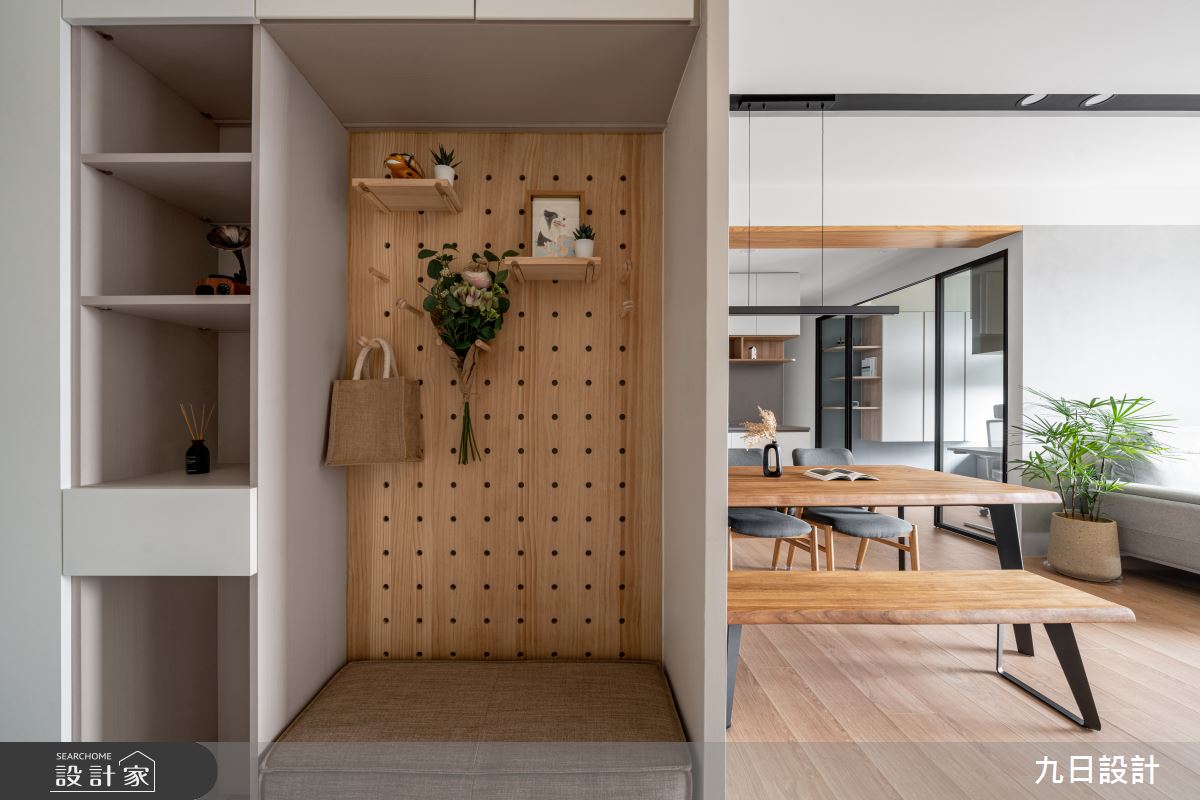 23坪新成屋(5年以下)＿日式北歐風玄關餐廳案例圖片＿九日室內裝修設計＿九日_120之1