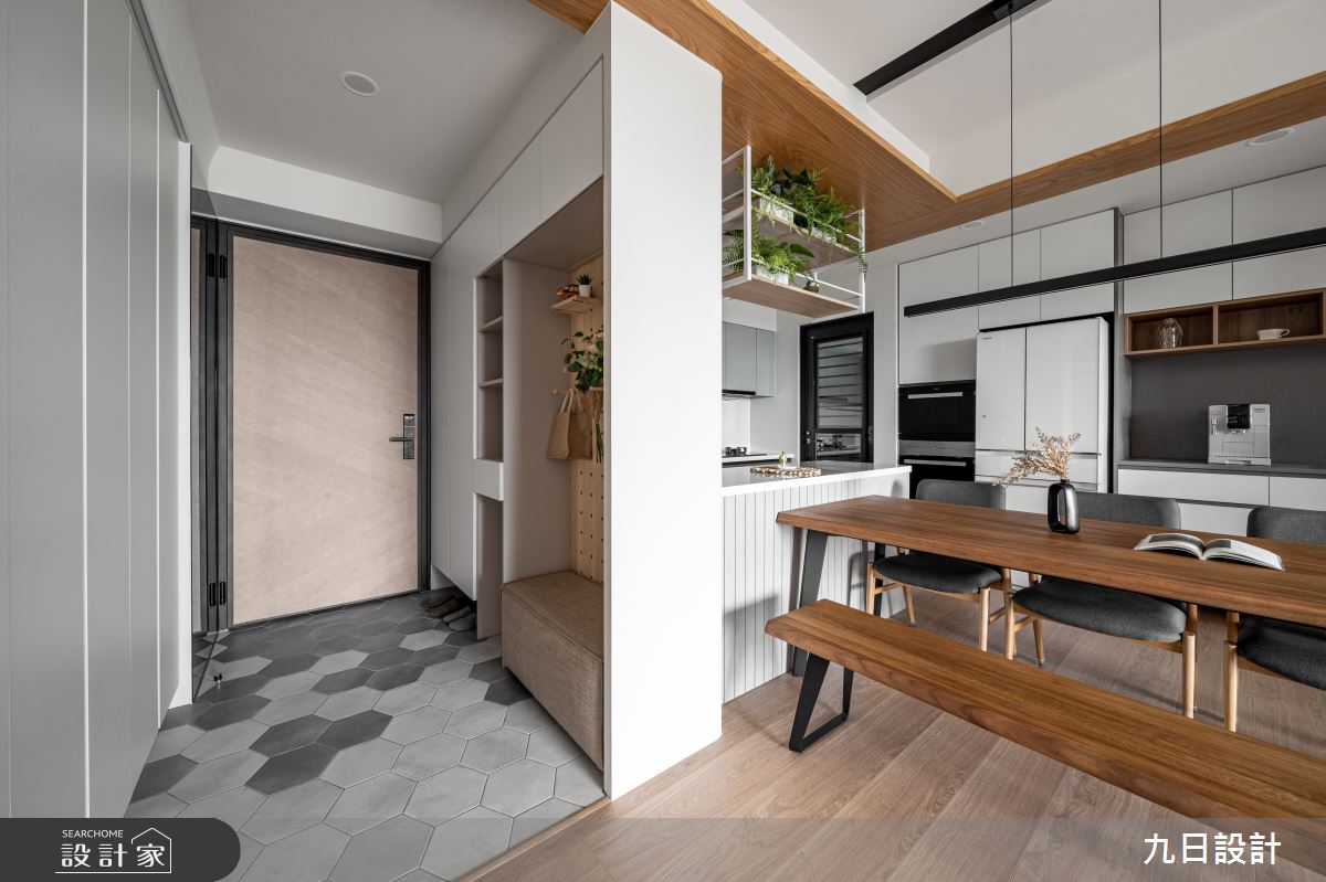 23坪新成屋(5年以下)＿日式北歐風玄關餐廳廚房案例圖片＿九日室內裝修設計＿九日_120之4820