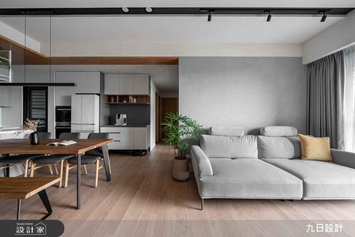 23坪新成屋(5年以下)＿日式北歐風客廳餐廳案例圖片＿九日室內裝修設計＿九日_120之8