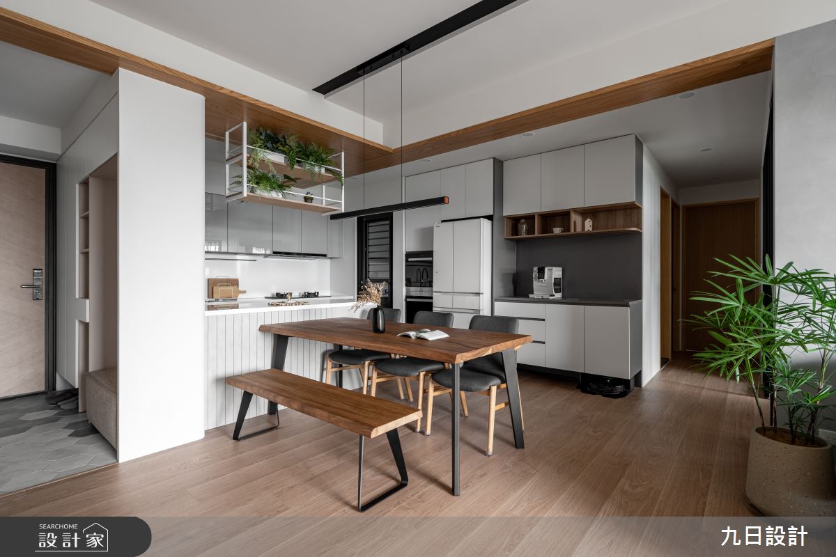 23坪新成屋(5年以下)＿日式北歐風玄關餐廳案例圖片＿九日室內裝修設計＿九日_120之9