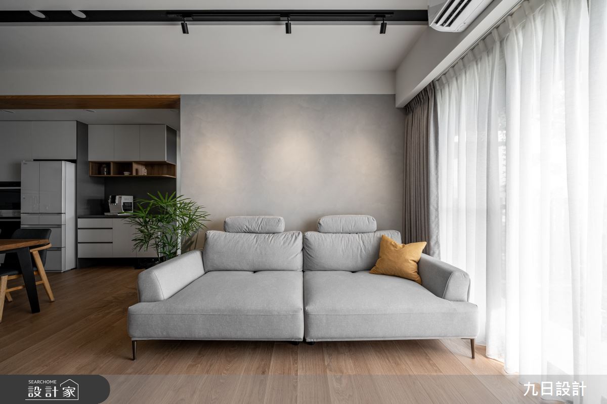 23坪新成屋(5年以下)＿日式北歐風客廳案例圖片＿九日室內裝修設計＿九日_120之12