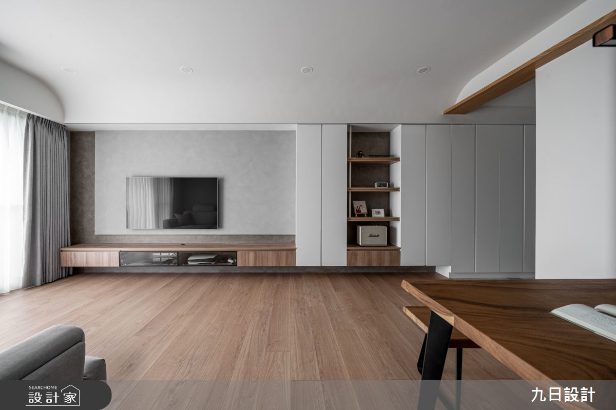 23坪新成屋(5年以下)＿日式北歐風客廳案例圖片＿九日室內裝修設計＿九日_120之14