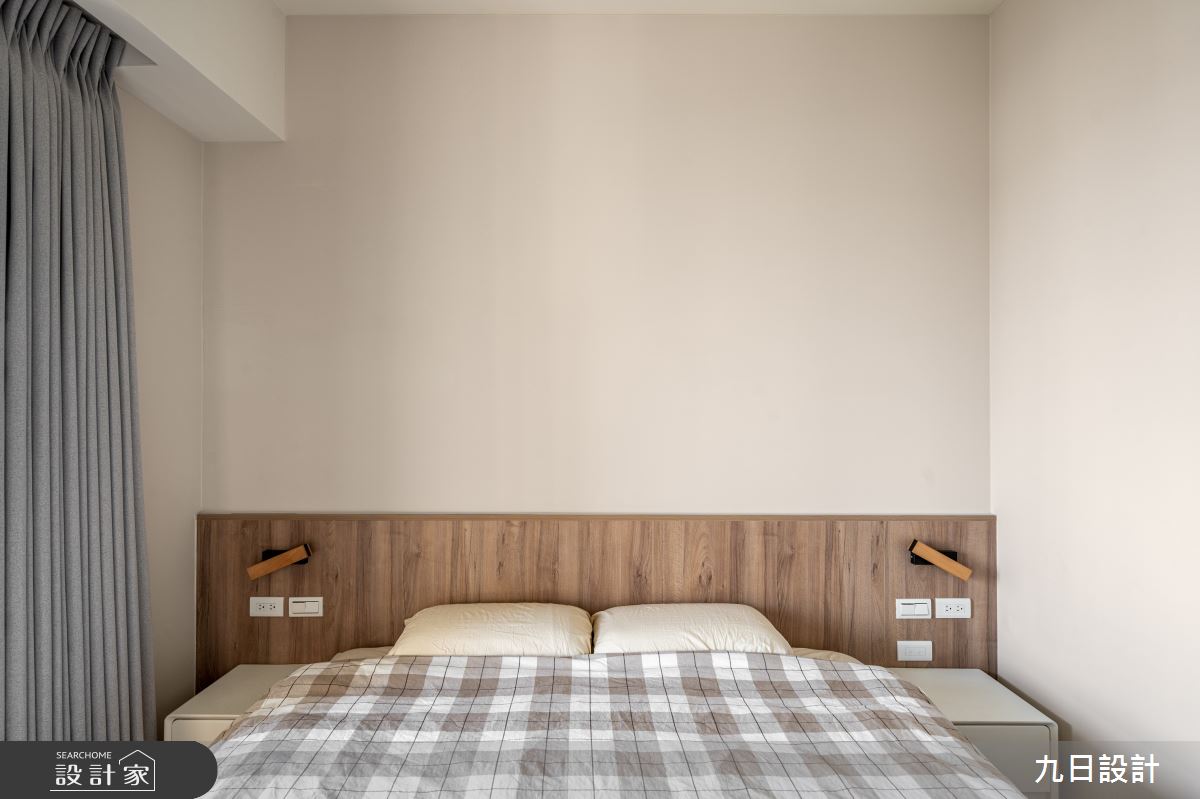 23坪新成屋(5年以下)＿日式北歐風臥室案例圖片＿九日室內裝修設計＿九日_120之25