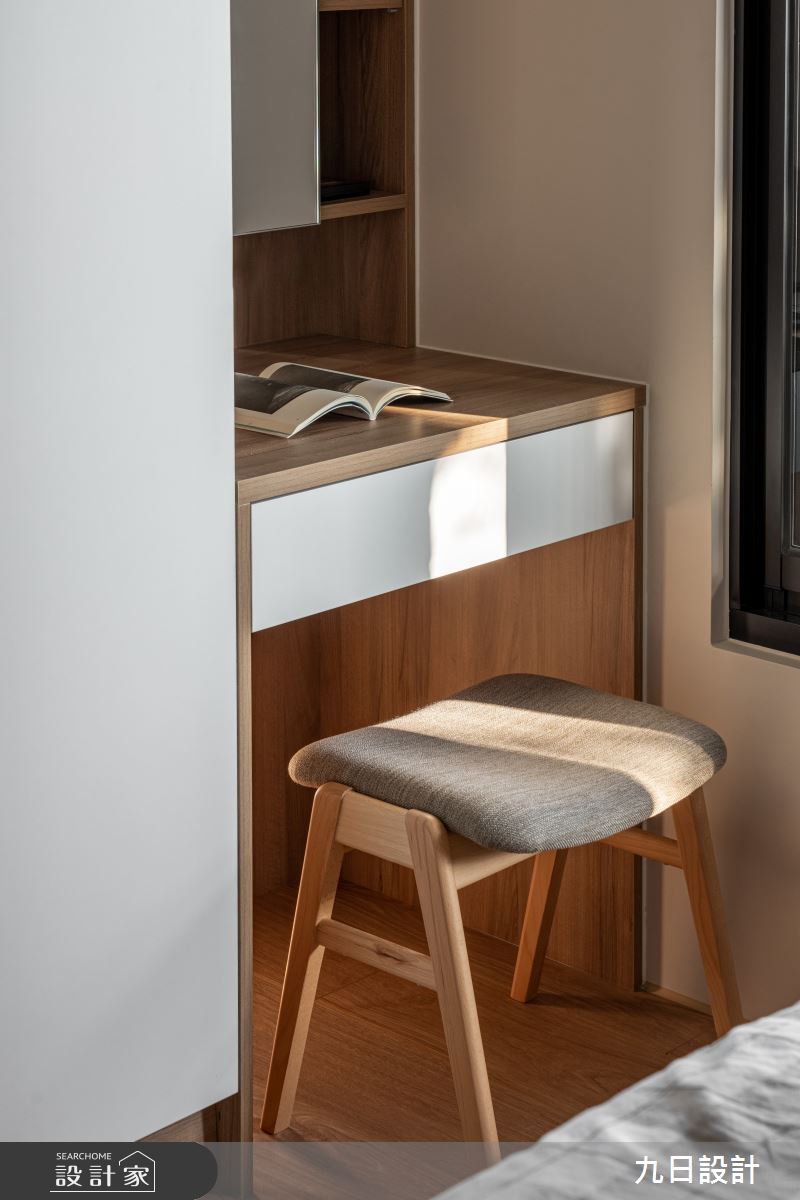 23坪新成屋(5年以下)＿日式北歐風臥室案例圖片＿九日室內裝修設計＿九日_120之27