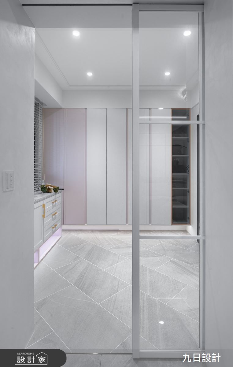 53坪新成屋(5年以下)＿輕奢風玄關案例圖片＿九日室內裝修設計＿九日_121之3