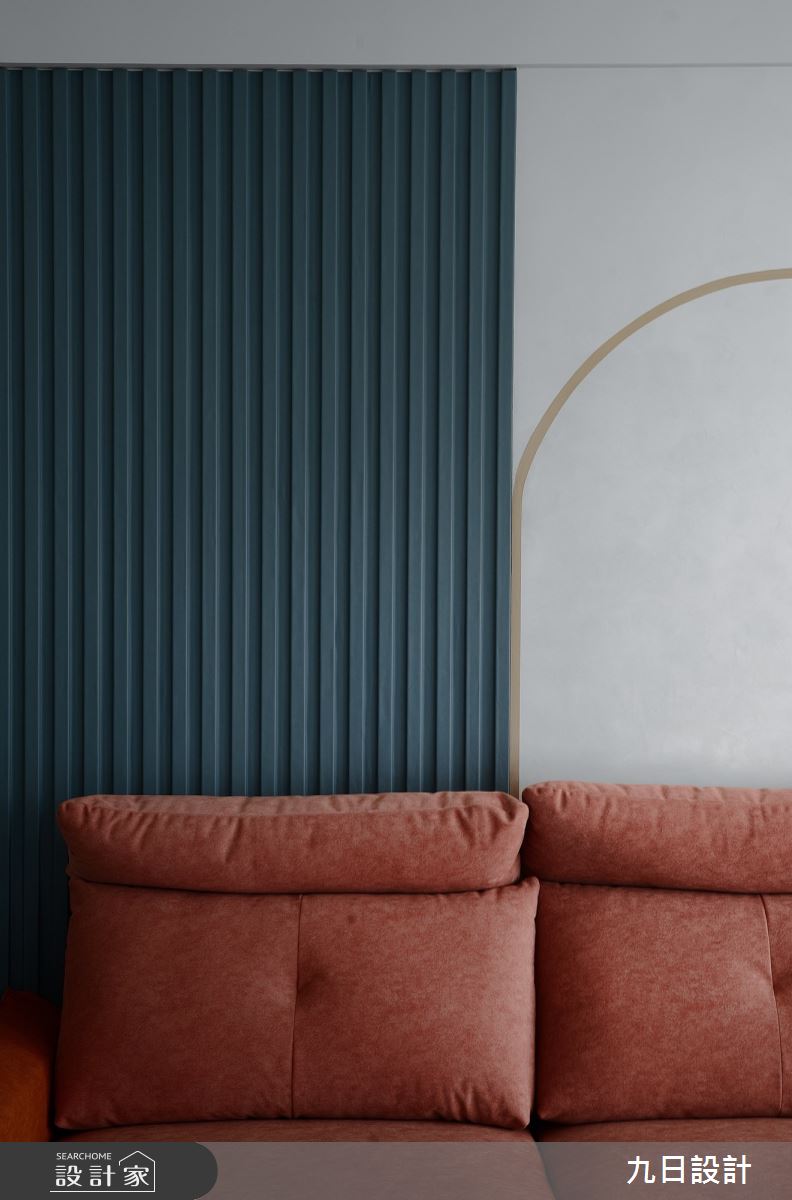 53坪新成屋(5年以下)＿輕奢風客廳案例圖片＿九日室內裝修設計＿九日_121之23