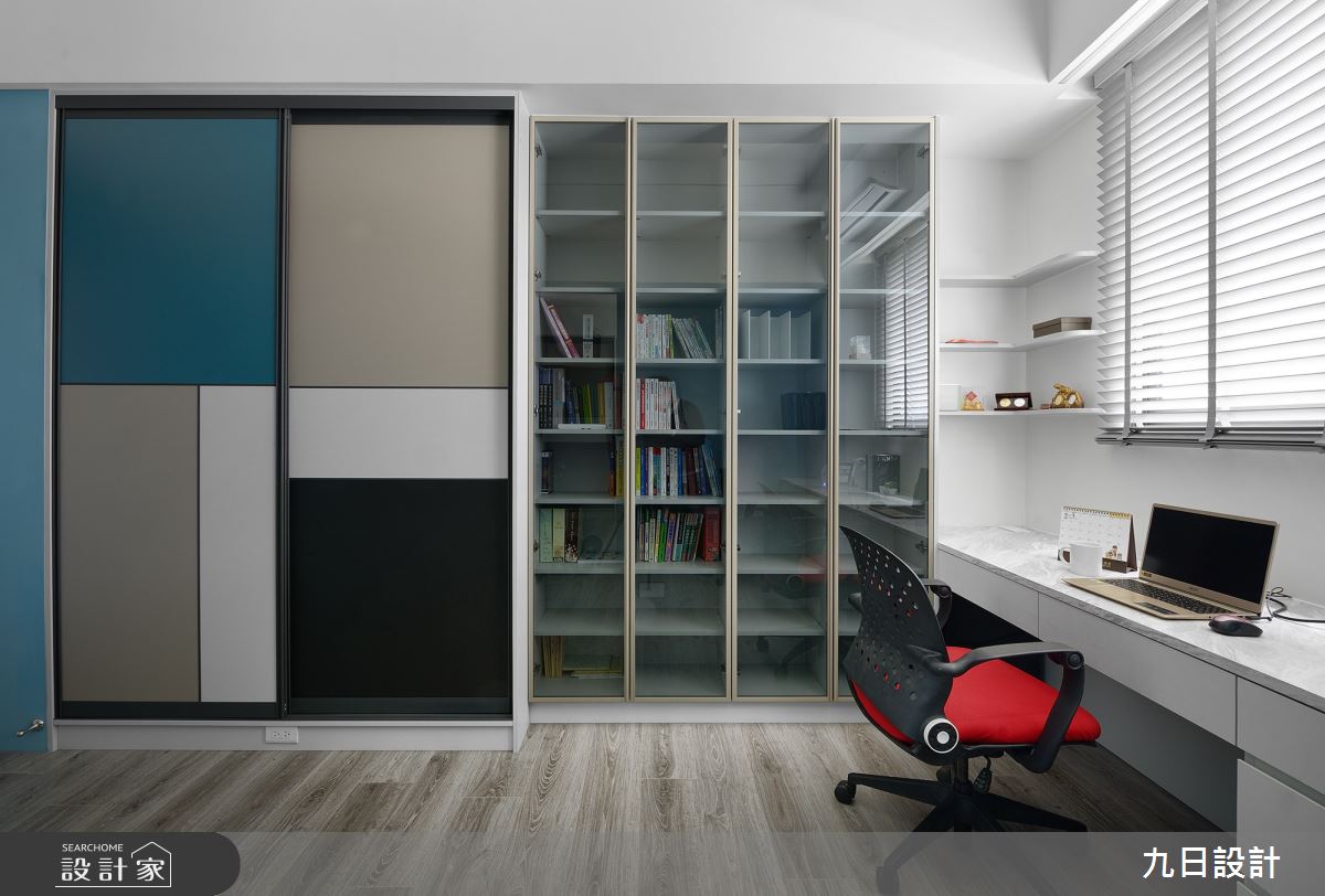 53坪新成屋(5年以下)＿輕奢風書房工作區案例圖片＿九日室內裝修設計＿九日_121之27