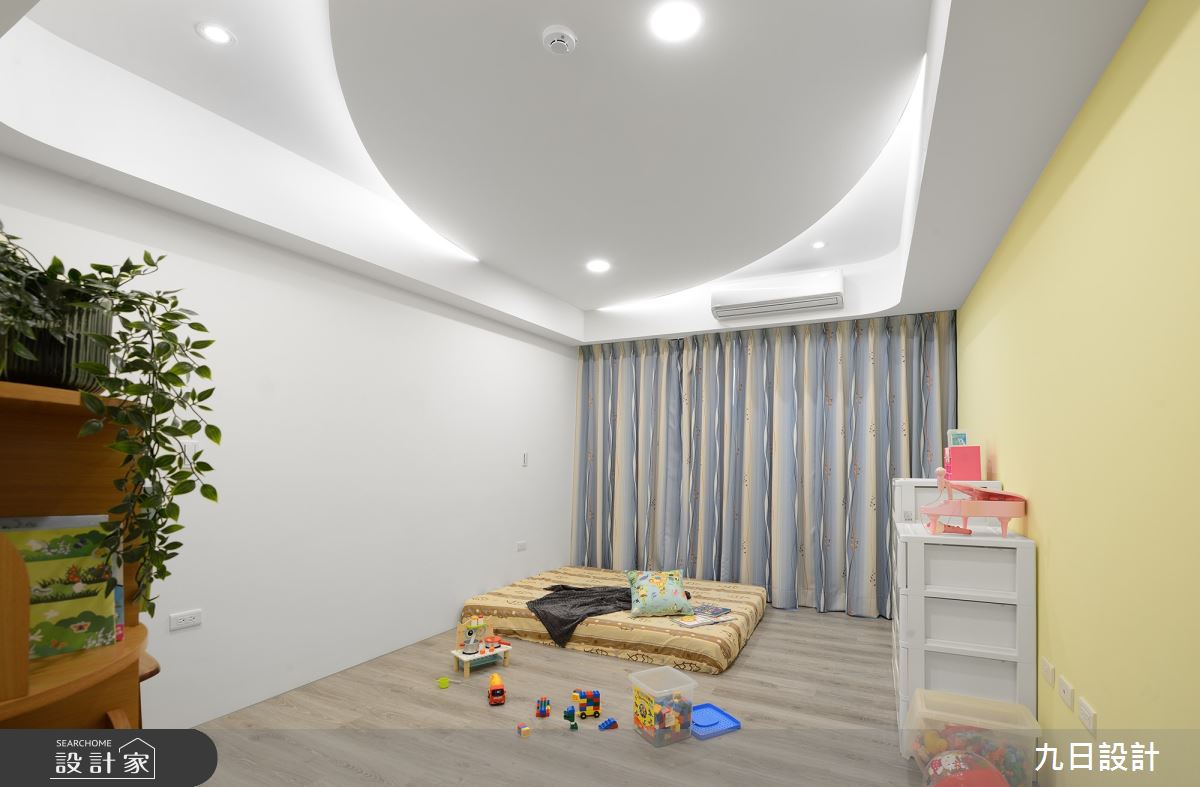 53坪新成屋(5年以下)＿輕奢風臥室兒童房兒童房多功能室案例圖片＿九日室內裝修設計＿九日_121之28