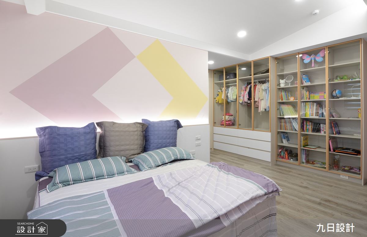 53坪新成屋(5年以下)＿輕奢風臥室案例圖片＿九日室內裝修設計＿九日_121之32