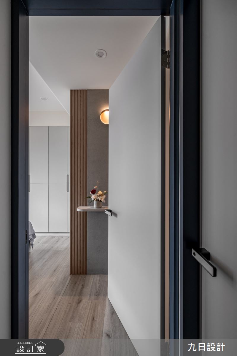 24坪新成屋(5年以下)＿現代義式風玄關案例圖片＿九日室內裝修設計＿九日_122之24