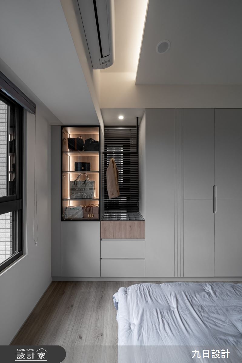 24坪新成屋(5年以下)＿現代義式風臥室案例圖片＿九日室內裝修設計＿九日_122之33