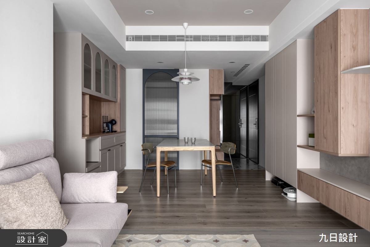 24坪新成屋(5年以下)＿現代義式風客廳餐廳案例圖片＿九日室內裝修設計＿九日_122之21