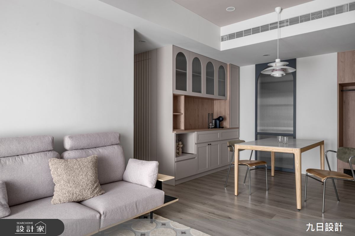 24坪新成屋(5年以下)＿現代義式風客廳餐廳案例圖片＿九日室內裝修設計＿九日_122之18