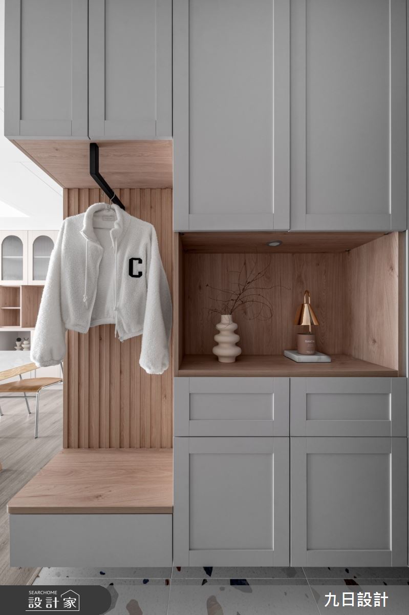 24坪新成屋(5年以下)＿現代義式風玄關案例圖片＿九日室內裝修設計＿九日_122之2