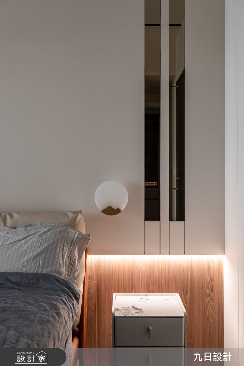 33坪新成屋(5年以下)＿現代風臥室案例圖片＿九日室內裝修設計＿九日_123之45