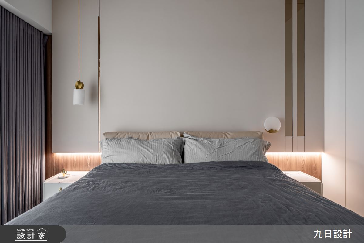 33坪新成屋(5年以下)＿現代風臥室案例圖片＿九日室內裝修設計＿九日_123之44