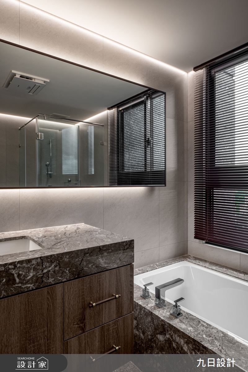 33坪新成屋(5年以下)＿現代風浴室案例圖片＿九日室內裝修設計＿九日_123之49