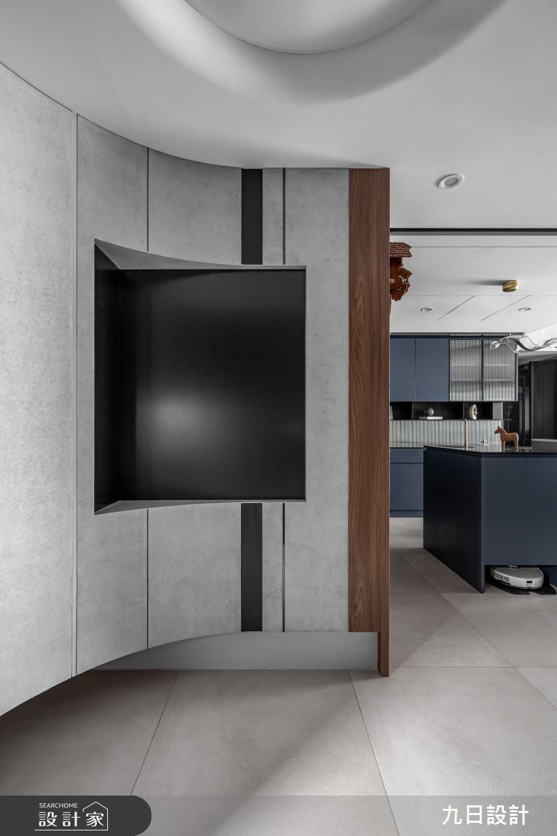 33坪新成屋(5年以下)＿現代風玄關案例圖片＿九日室內裝修設計＿九日_123之4