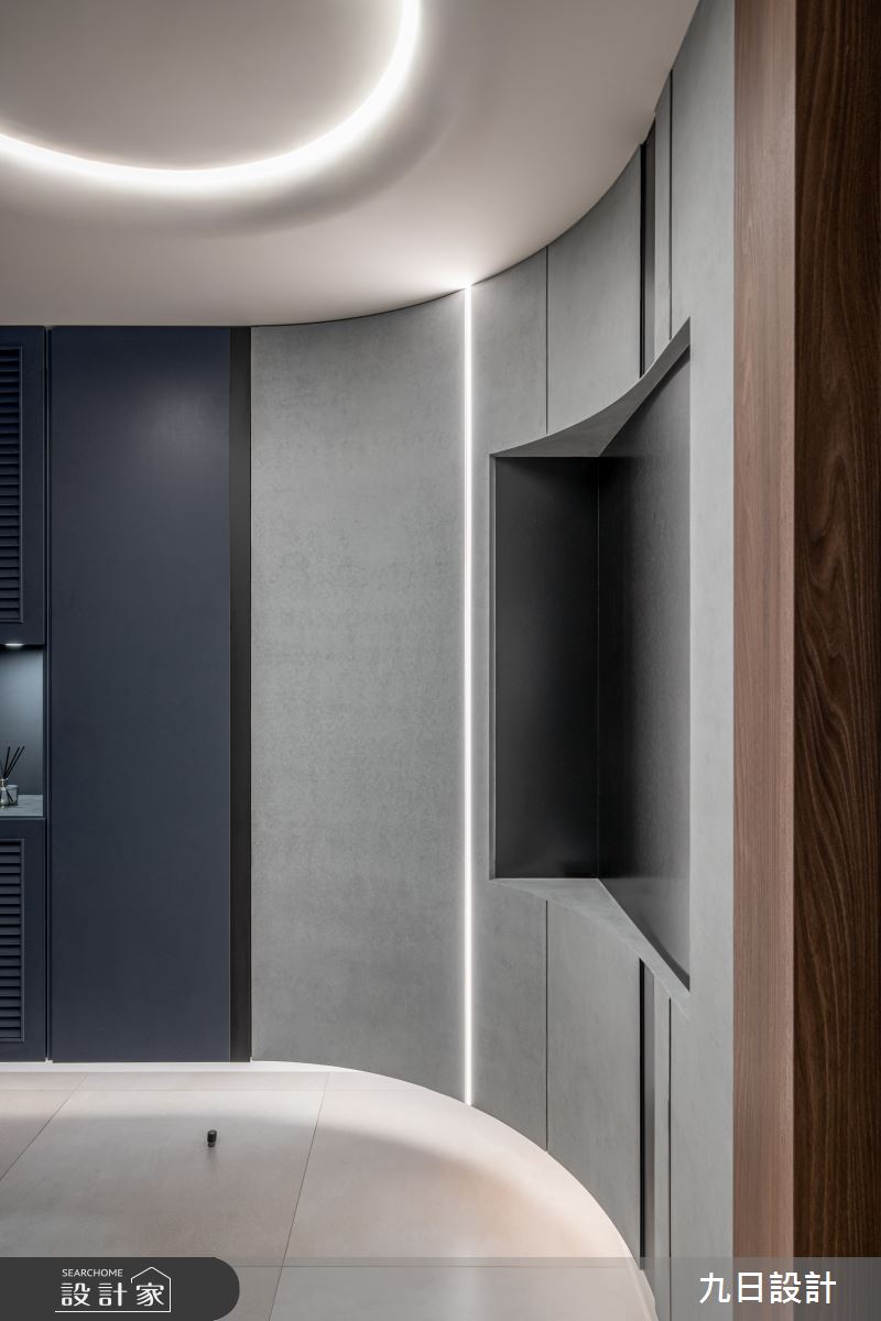 33坪新成屋(5年以下)＿現代風玄關案例圖片＿九日室內裝修設計＿九日_123之6