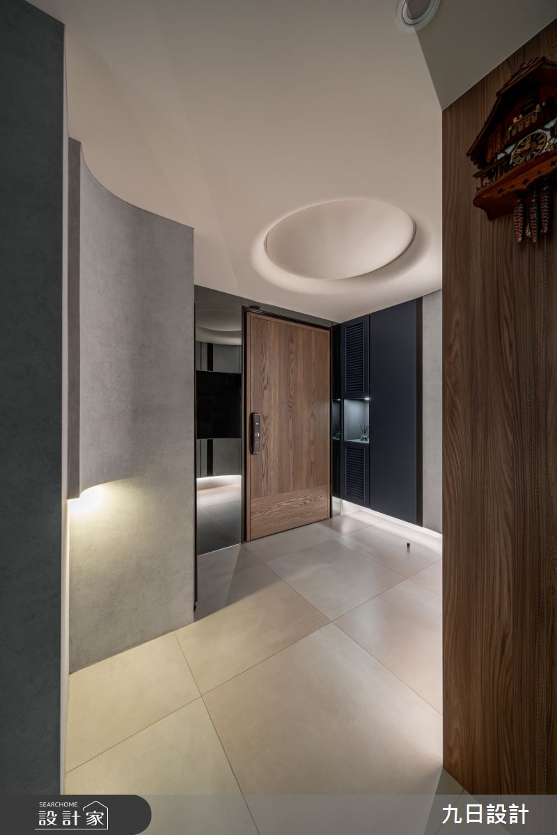 33坪新成屋(5年以下)＿現代風玄關案例圖片＿九日室內裝修設計＿九日_123之8