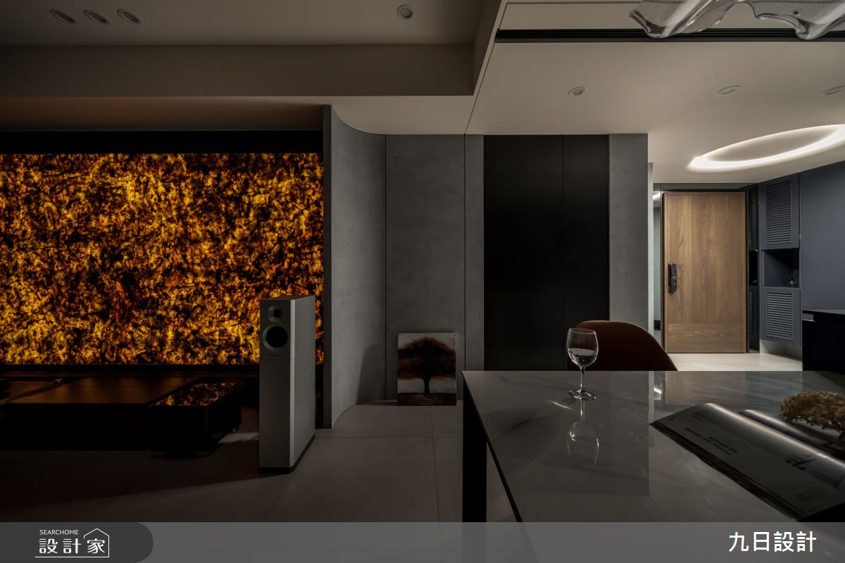 33坪新成屋(5年以下)＿現代風玄關客廳餐廳案例圖片＿九日室內裝修設計＿九日_123之24