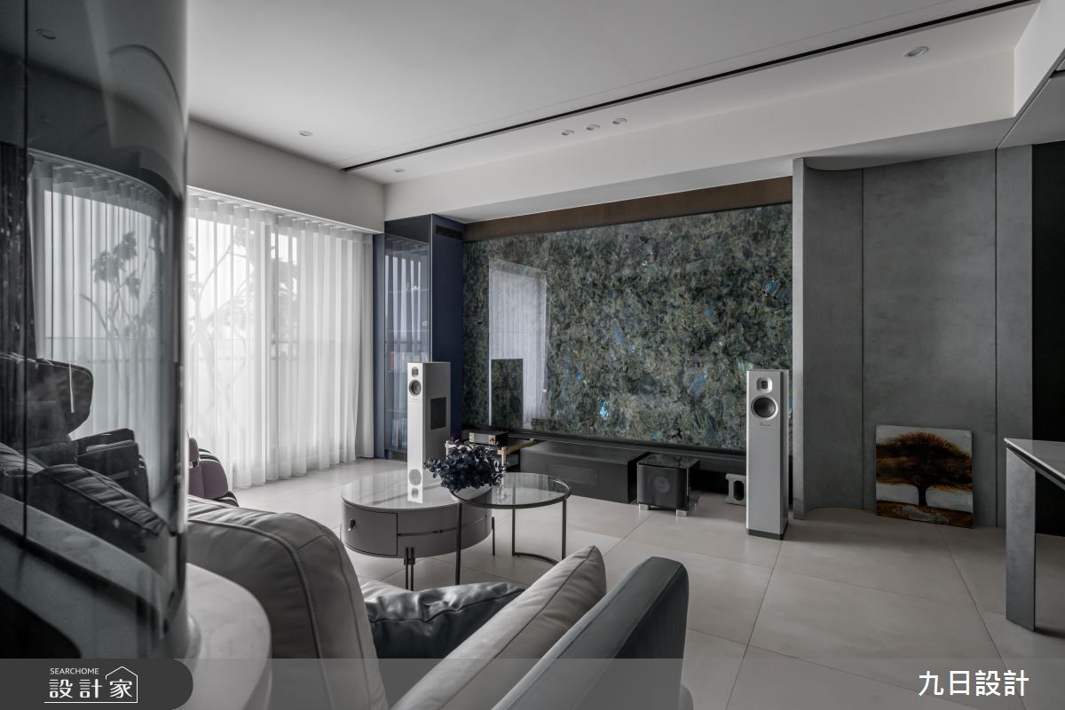 33坪新成屋(5年以下)＿現代風客廳案例圖片＿九日室內裝修設計＿九日_123之25