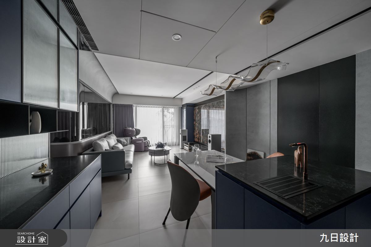 33坪新成屋(5年以下)＿現代風客廳餐廳案例圖片＿九日室內裝修設計＿九日_123之29