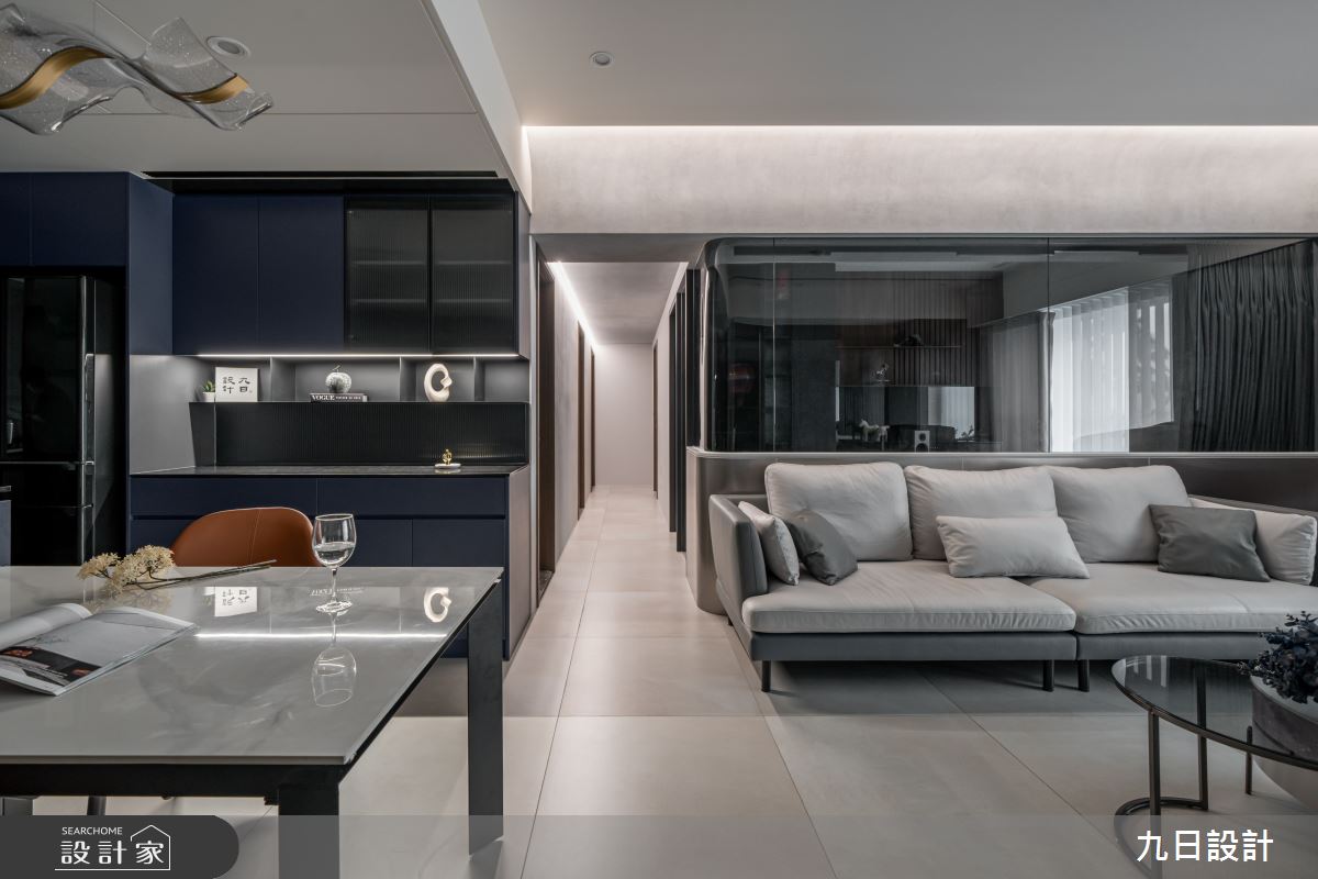 33坪新成屋(5年以下)＿現代風客廳餐廳案例圖片＿九日室內裝修設計＿九日_123之30