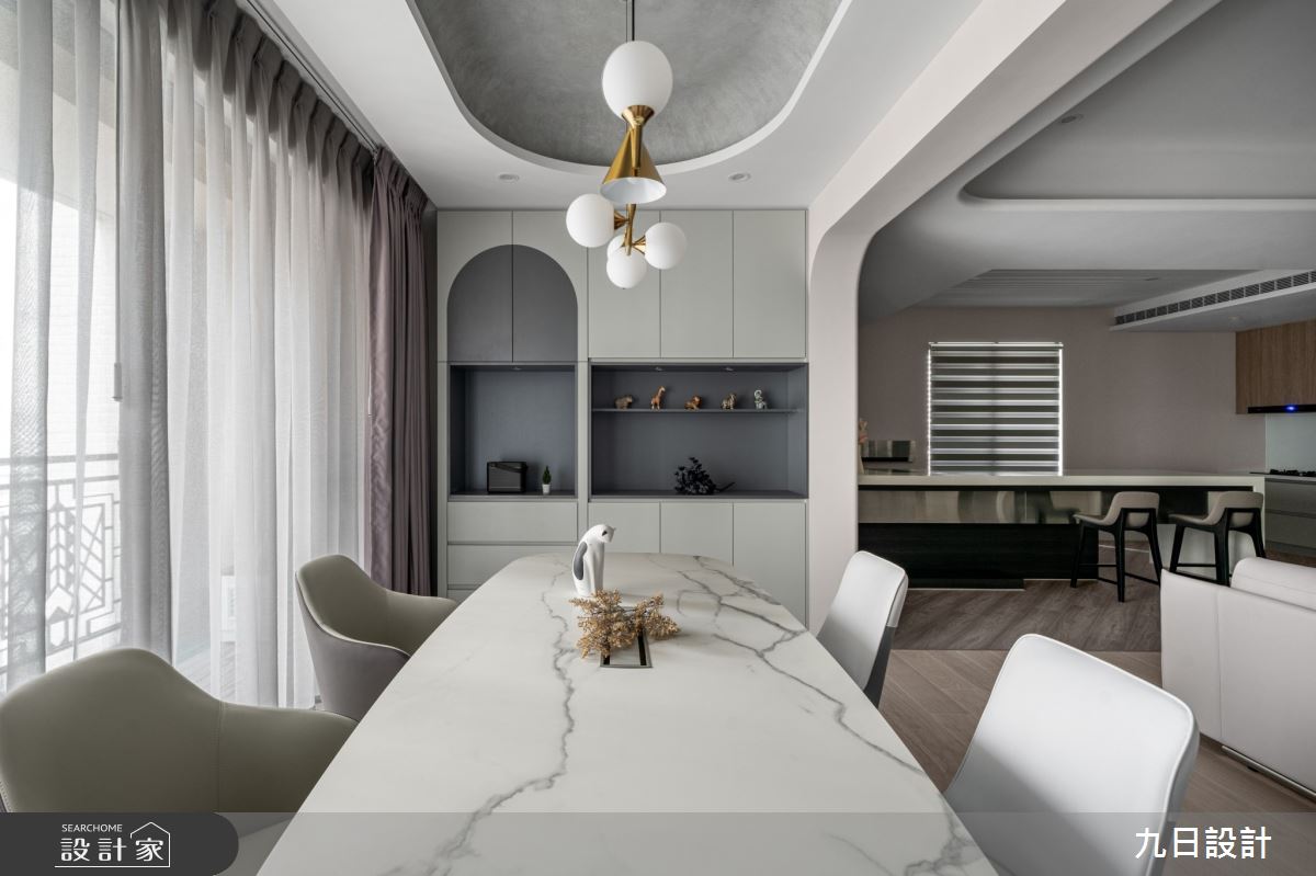35坪中古屋(5~15年)＿現代風餐廳案例圖片＿九日室內裝修設計＿九日_124之27