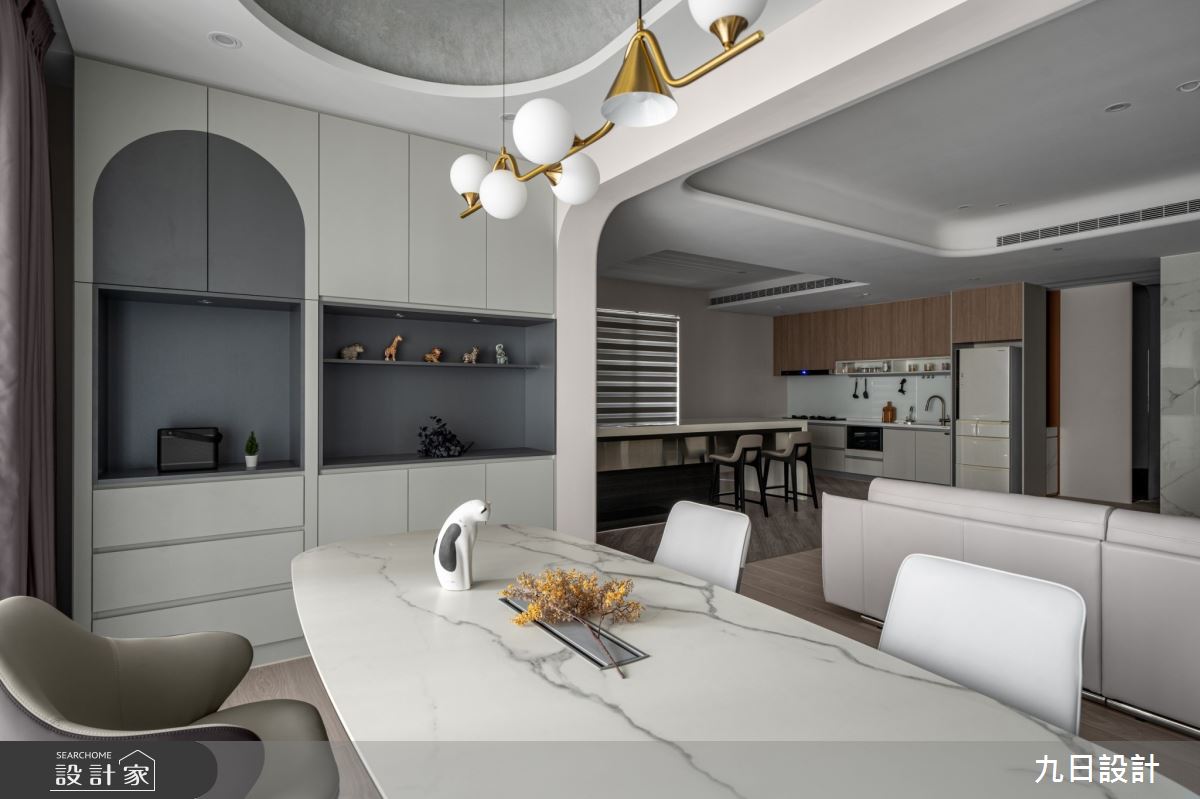 35坪中古屋(5~15年)＿現代風餐廳案例圖片＿九日室內裝修設計＿九日_124之28
