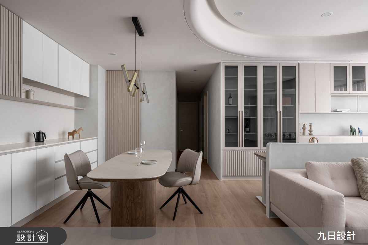 40坪新成屋(5年以下)＿侘寂風餐廳案例圖片＿九日室內裝修設計＿九日_125之7