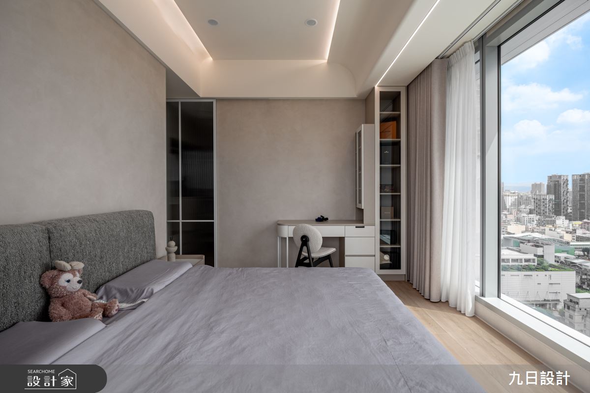 40坪新成屋(5年以下)＿侘寂風臥室案例圖片＿九日室內裝修設計＿九日_125之30