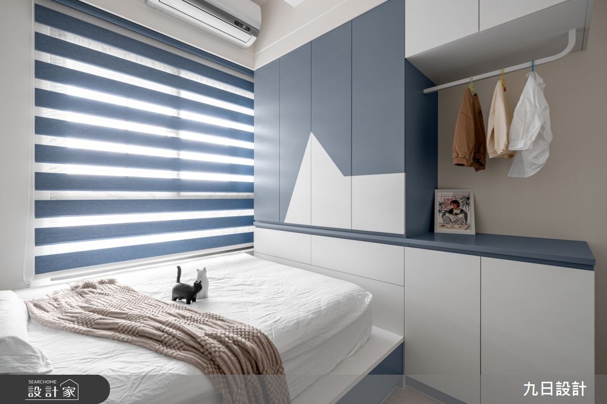 20坪新成屋(5年以下)＿北歐風臥室案例圖片＿九日室內裝修設計＿九日_126之30