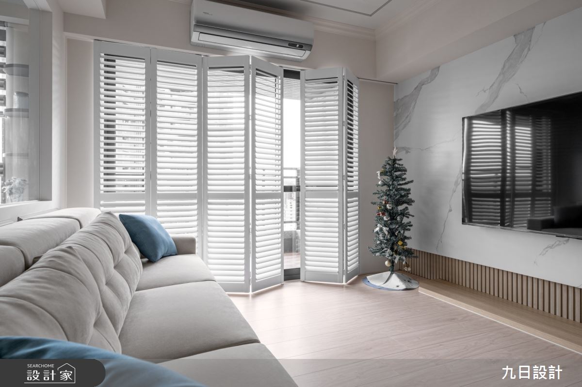 20坪新成屋(5年以下)＿北歐風客廳案例圖片＿九日室內裝修設計＿九日_126之4