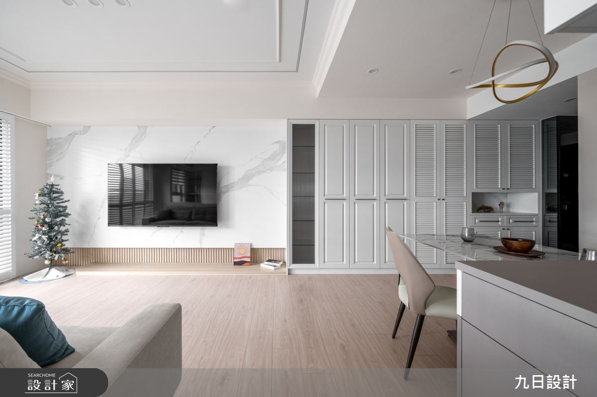 20坪新成屋(5年以下)＿北歐風客廳餐廳案例圖片＿九日室內裝修設計＿九日_126之7
