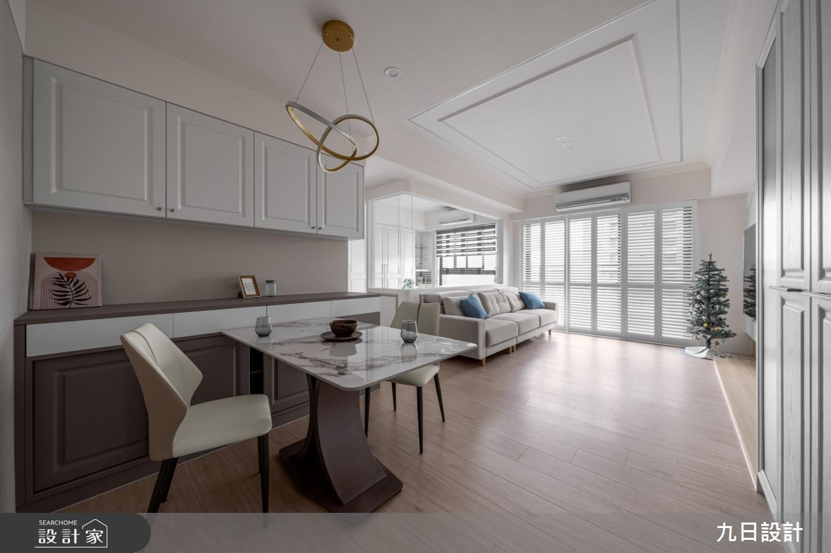 20坪新成屋(5年以下)＿北歐風客廳餐廳案例圖片＿九日室內裝修設計＿九日_126之1