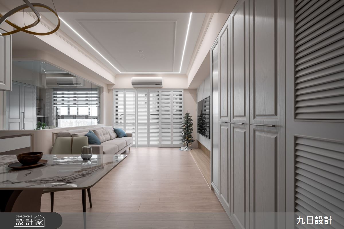 20坪新成屋(5年以下)＿北歐風客廳餐廳案例圖片＿九日室內裝修設計＿九日_126之3
