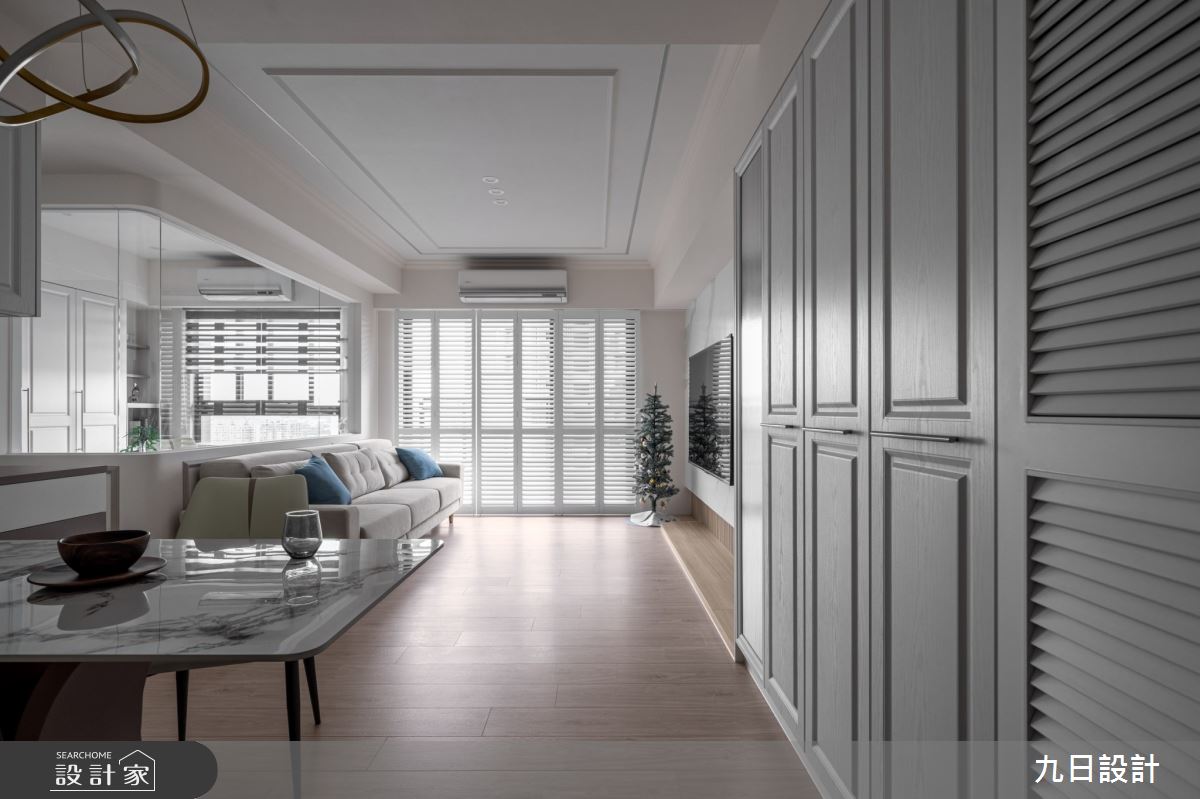 20坪新成屋(5年以下)＿北歐風客廳餐廳案例圖片＿九日室內裝修設計＿九日_126之2
