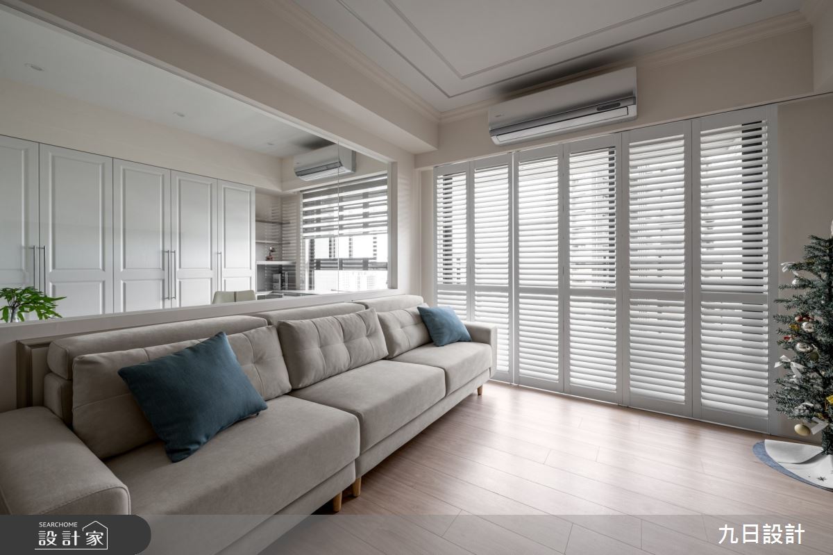 20坪新成屋(5年以下)＿北歐風客廳案例圖片＿九日室內裝修設計＿九日_126之17