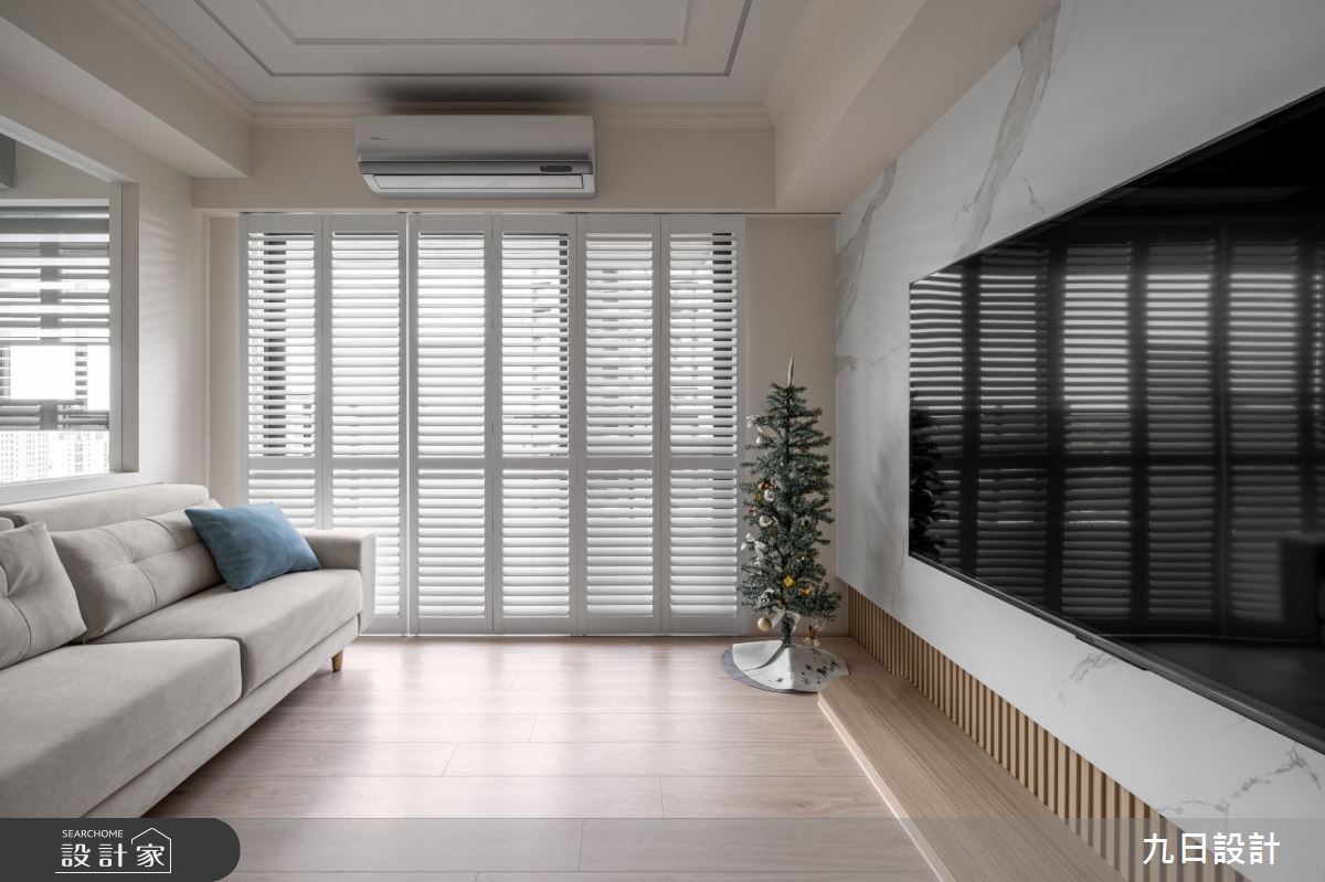 20坪新成屋(5年以下)＿北歐風客廳案例圖片＿九日室內裝修設計＿九日_126之16