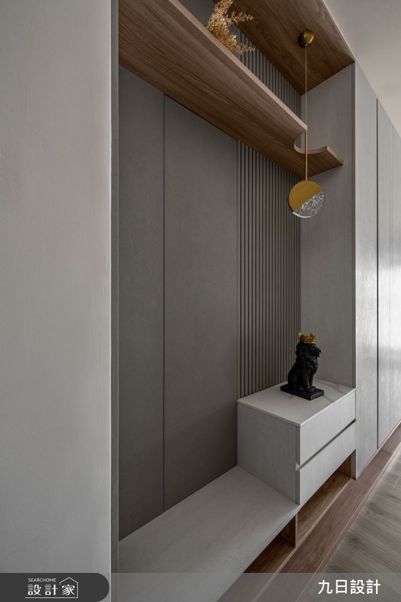 20坪新成屋(5年以下)＿現代風玄關案例圖片＿九日室內裝修設計＿九日_127之2